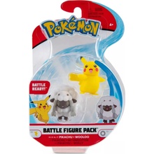 BOTI Pokémon akčná Pikachu a Wooloo 5 - 8 cm