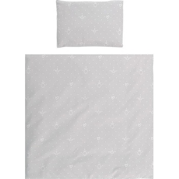 Lorelli Eva Бебешки спален комплект Мечо сив 5 части 20801145903