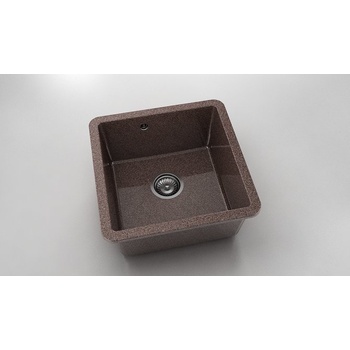 Image 1 of FAT Мивка за долно вграждане Vanguard 222, Granicite, 560 Merlot, с включен сифон