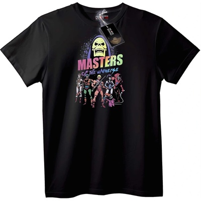 NOONEBRAND Тениска Masters of the Universe - 2XL, Black