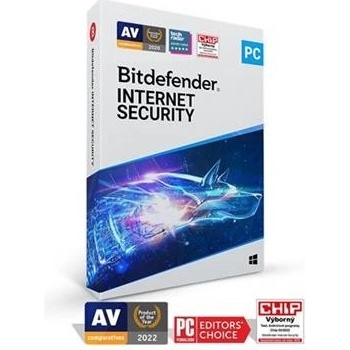 Bitdefender Internet Security 5 lic. 12 mes.
