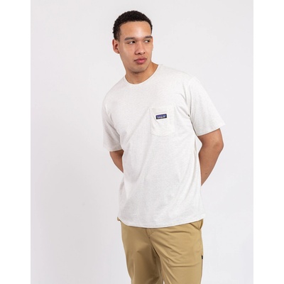 Patagonia Ms Regenerative Organic Certified cotton LW Pocket Tee Birch White
