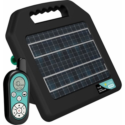 Solární přenosný RF zdroj pro elektrický ohradník fencee solar DUO RF SDX08 s ovladačem