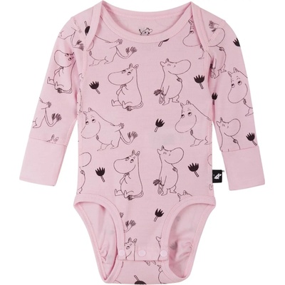 Dětské body Reima Moomin Raraste pale rose