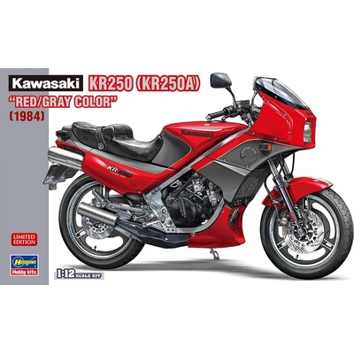 Hasegawa Kawasaki KR250 Red/ šedá 1:12