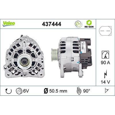 VALEO 437444 generátor (437444)