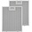 Klarstein алуминиев маслен филтър 25.8 X 31.8 CM резервен филтър (CGCH2-Al-filter) (CGCH2-Al-filter)