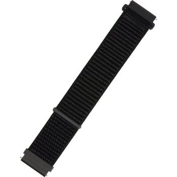 Xmart Каишка Xmart - Watch Band Fabric, 22 mm, Dark Black (17773)
