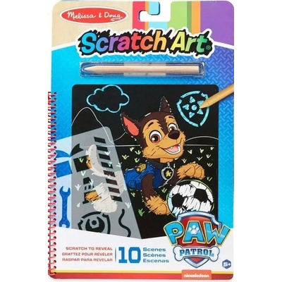 Melissa & Doug Скреч книжка Melissa & Doug - Чейс (33259)