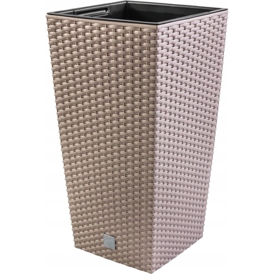 Prosperplast Květináč plast béžový 42,1 x 22,5 x 42,1 cm