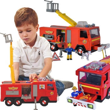 Simba Požiarnik Sam hasičské auto jupiter pro 31 cm