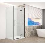 SAPHO Trinity - Душ кабина 100x100 см, дясна, матирано стъкло/черна GT5610-10MR-B (GT5610-10MR-B)