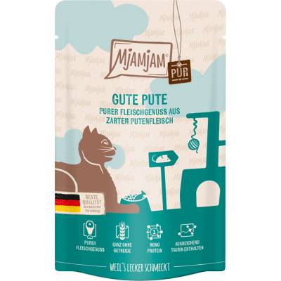 MjAMjAM Quetschie mäsová pochúťka 24 x morčacie 125 g
