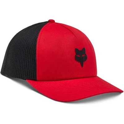 FOX FOX HEAD TRUCKER FLAME RED