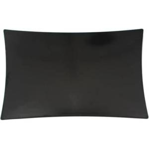 Alkan - Меламиново плато правоъгълно черно 28x45x1см (К-666)AN (0136161)