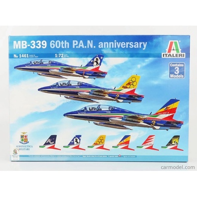 Italeri Aermacchi Set Frecce Tricolori Gruppo Addestramento Acrobatico Italy / 1:72