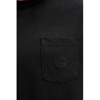 The North Face Памучна тениска The North Face Dome Relaxed в черно с изчистен дизайн NF0A8DYPJK31 (NF0A8DYPJK31)