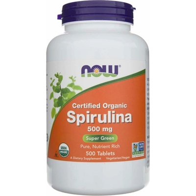 Now Foods Spirulina 500 mg 500 tabliet
