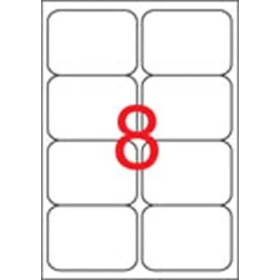 APLI Etikety, univerzálne, 99,1x67,7 mm, zaoblené rohy, APLI, 800 etikiet/bal