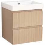 Inter ceramic МЕБЕЛ ЗА БАНЯ С УМИВАЛНИК aletta-50см 6037-50 50см ЦВ. ДЪРВЕСЕН (6037-50)