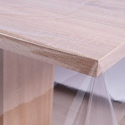 Priehľadný PVC obrus hladký bez vzoru tl. 0,10 mm PV-043 - metráž š. 140 cm