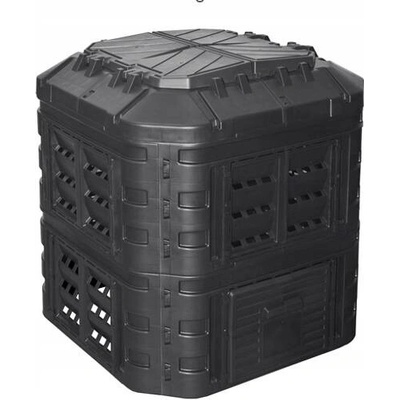 Rojaplast 600 l černý kompostér 1-komorový