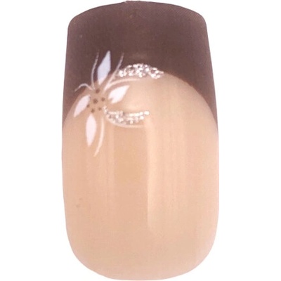 DIVINE cosmetics BN11 Umelé nechty dekorované 24 ks