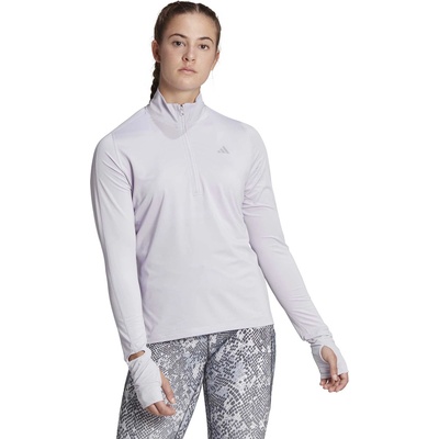 Adidas Блуза Fast Running Half-Zip Long-Sleeve Top