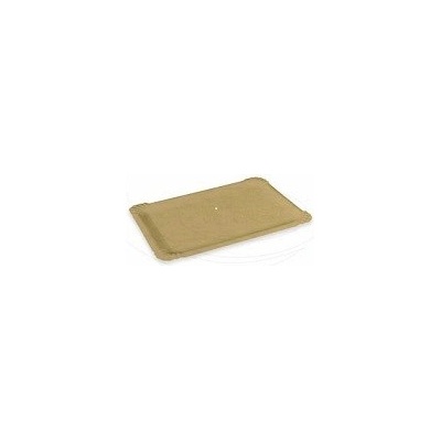 COpack - Papírový tácek KRAFT hnědý 13,5 x 19,5 cm (č. 4) [100 ks]