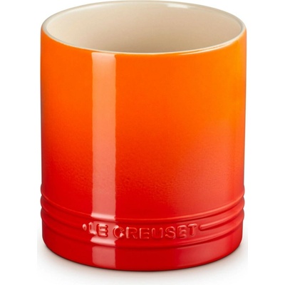 Stojan na kuchyňské náčiní SIGNATURE 14 cm, FLAME, kamenina, Le Creuset