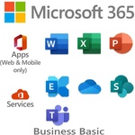 Microsoft Софтуер Microsoft 365 Business Basic (FS-SOFT-MS-OFF365-BB)