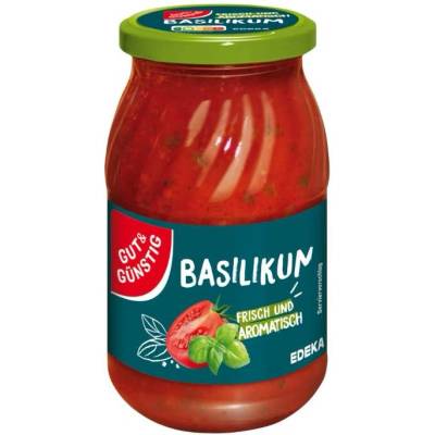 G&G omáčka na těstoviny s bazalkou 400 ml