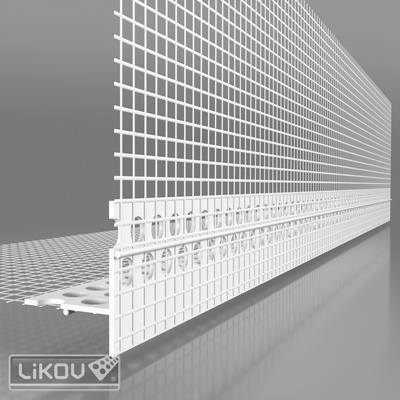 Likov lišta LTU nadokenná s nepriznanou okapnicou 2,5 m (141.25) 1 ks