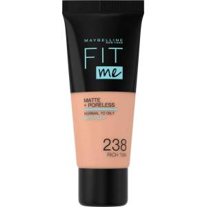 Maybelline New York Maybelline Фон дьо тен Fit Me Matte, 238 Rich Tan, 30 ml - ozone