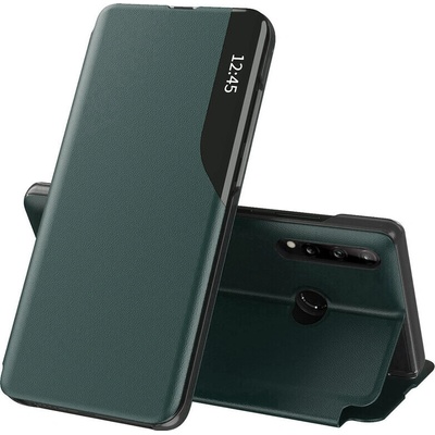 Techsuit eFold Series puzdro pre Huawei P30 Lite / P30 Lite New Edition – tmavozelené KF233725