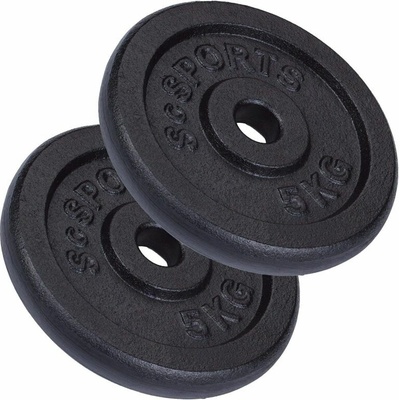 ScSPORTS liatina 10 kg 2 x 5 kg 30/31 mm