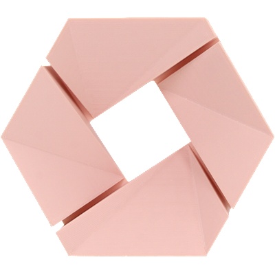 3DJAKE easyPETG Pastel Pink - 1, 75 mm / 1000 g (9010707006343)