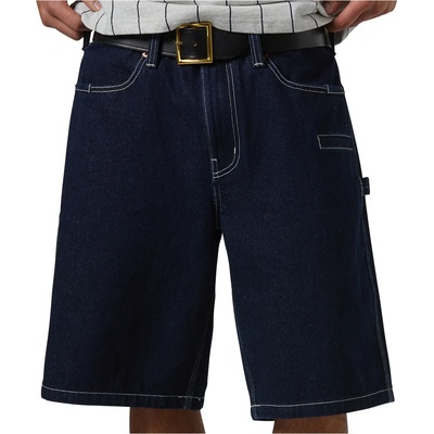 Brixton Мъжки къси панталони Brixton Builders Carpenter Baggy Short Shorts - Rinse Denim - размер 33 (US) (012-3623-0215)