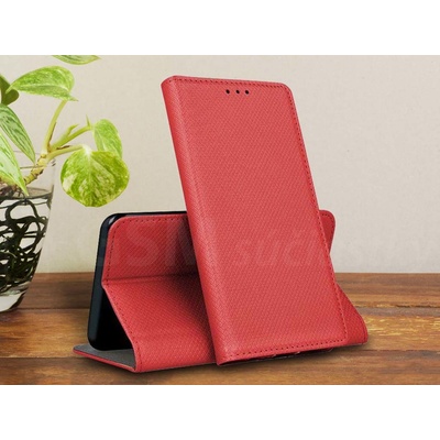 Smart Book Knižkové Samsung Galaxy A23, A23 5G Červené