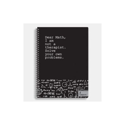 Sentio Тетрадка със спирала A4, 70 листа, 2 теми Math