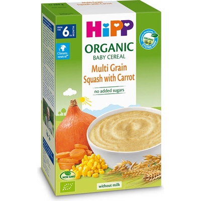 Hipp Био многозърнеста каша с тиква Hipp