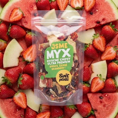 Svět plodů MYX Ovocné chipsy Ultra Premium váha 100 g