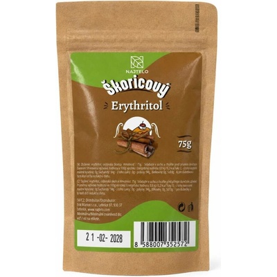 Najtelo Erythritol s cejlonskou skořicí 75 g