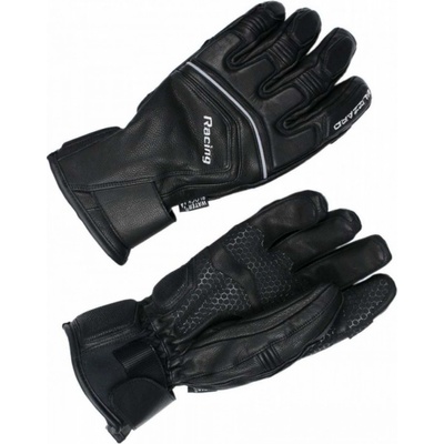 Blizzard Racing leather ski gloves black/silver