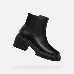 Geox Черни дамски боти Geox Spherica EC15 Geox | Cheren | ЖЕНИ | 35