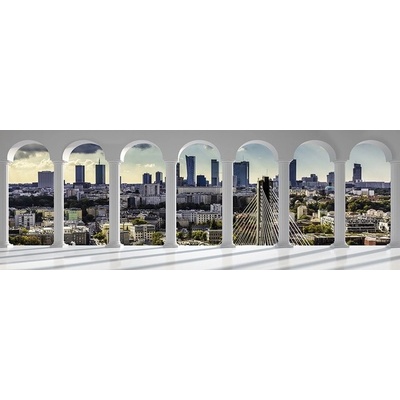 Preinterier FT4067 Fototapeta na stenu Mesto - výhľad vlies 620cm x 219cm