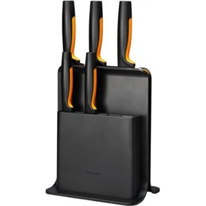 Fiskars Комплект ножове Fiskars Functional Form с поставка, 5 бр