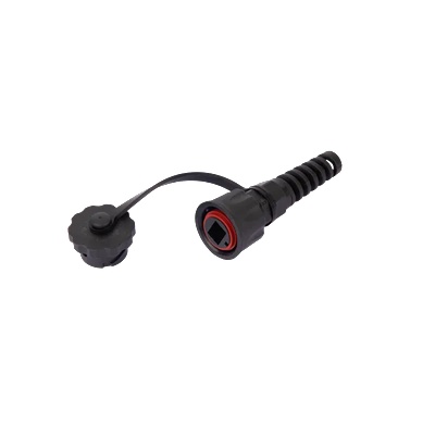 NIKOMAX Щепсел за конектори STP, CAT6e, IP67, черен NMC-RJ88RA50SE3-IS-BK (NMC-RJ88RA50SE3-IS-BK)