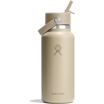 Hydro Flask Бутилка за вода Hydro flask Wide Flex Straw Cap Water bottle - Oat II - размер 946 ml (533-1817-1211)