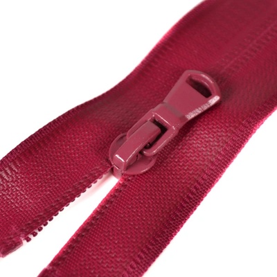 Takoy Zip Sarah voděodolný se dvěma jezdci 5 mm - amarant 90 cm